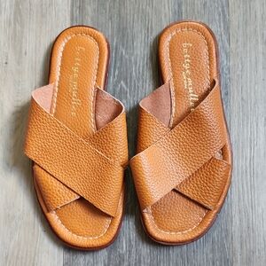 Bettye Muller Tan Sandals